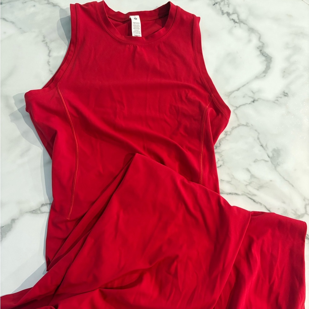 Lululemon Athletica Red Dress